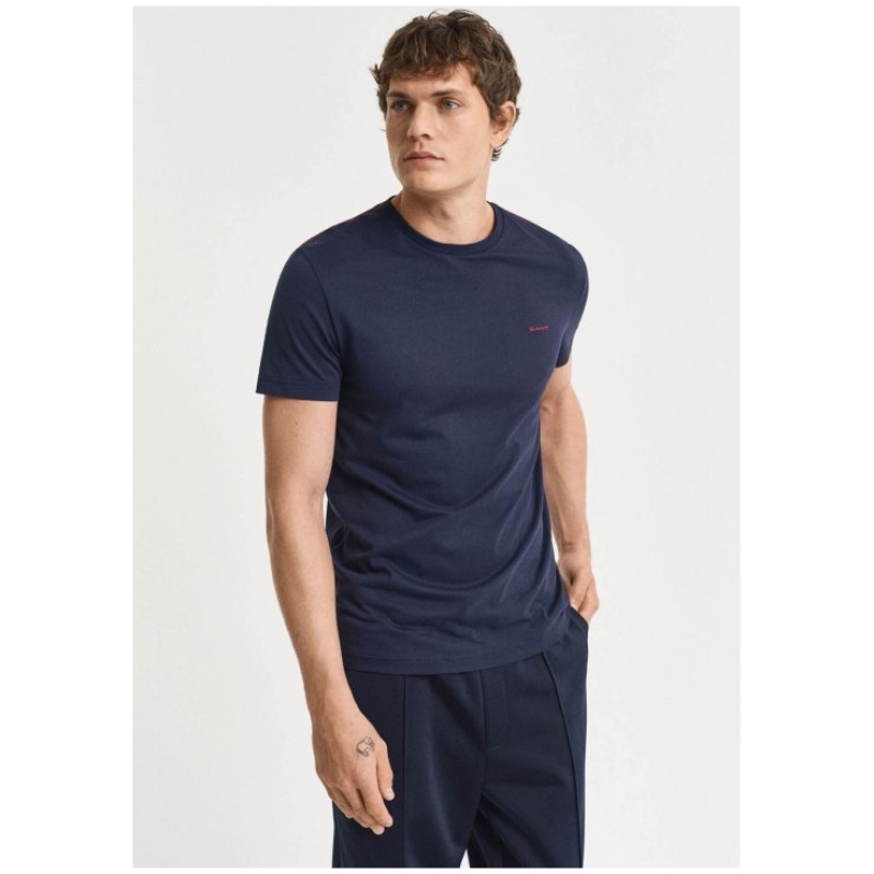 GANT T-Shirt με λογότυπο contrast
